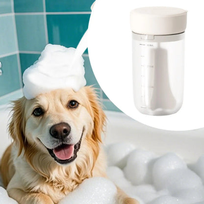 Electric Dog Cleaning Foam Machine Pet Shower Bath Supplies Foaming Dog Grooming Shampoo Frother for Cats Pet Bathing Dogs Puppy