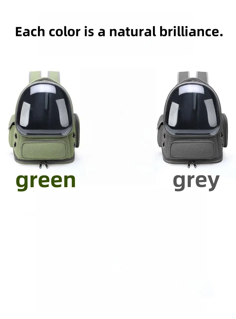 2026 Transparent Pet Carrier Backpack Breathable Cat and Small Dog Shoulder Bag Outdoor Travel Pet Supplies for Cats and Dogs