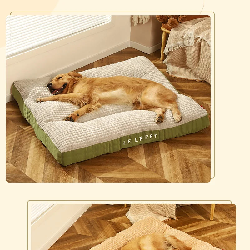 HOOPET winter Warm Dogs Sleeping Bed Soft Fleece Pet Blanket Detachable Cat Puppy Mat Cushion for Small Medium Large Dogs