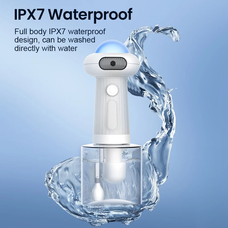 ROJECO Automatic Pet Foam Machine Dog Cleaning Soap Dispenser Wireless Cat Dog Bath Bubbler IPX7 Waterproof Shampoo Foam Sprayer