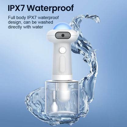 ROJECO Automatic Pet Foam Machine Dog Cleaning Soap Dispenser Wireless Cat Dog Bath Bubbler IPX7 Waterproof Shampoo Foam Sprayer