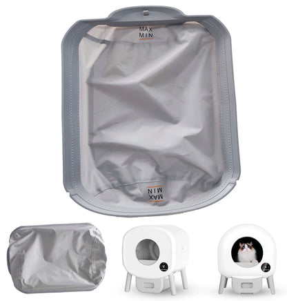 Automatic Cat Litter Box Replace Accessories Soft Fabric Liner  Smart Cat Litter Box Accessories Soft Mat Removable Liner