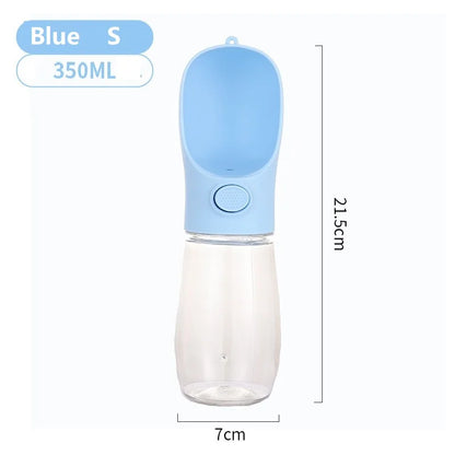 350/500ML Water Bottle for Dogs Portable Drinking Water Bottle for Small Large Pet Cat Outdoor Leakproof Walking Drinking Bowls