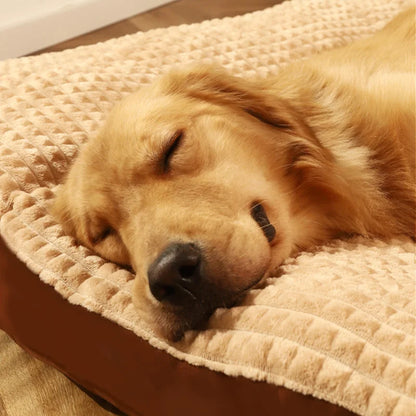 HOOPET winter Warm Dogs Sleeping Bed Soft Fleece Pet Blanket Detachable Cat Puppy Mat Cushion for Small Medium Large Dogs
